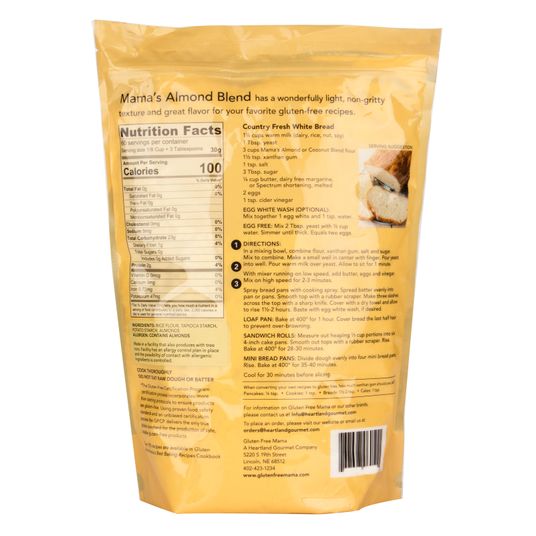Gluten free mama's almond blend flour shop