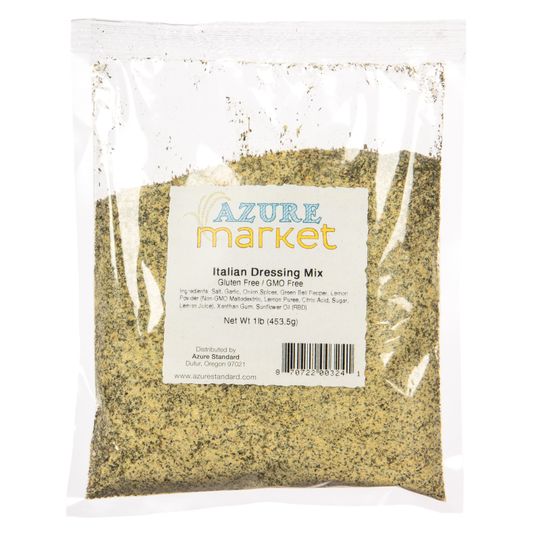 Azure Market Italian Dressing Mix Non GMO Azure Standard