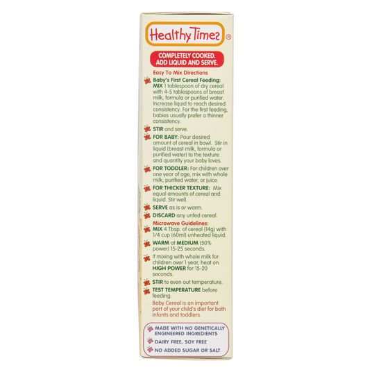 Healthy times organic barley deals cereal