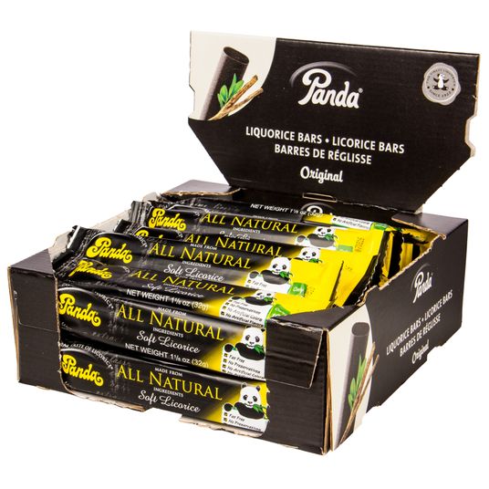 Panda Black Licorice Bar - Azure Standard