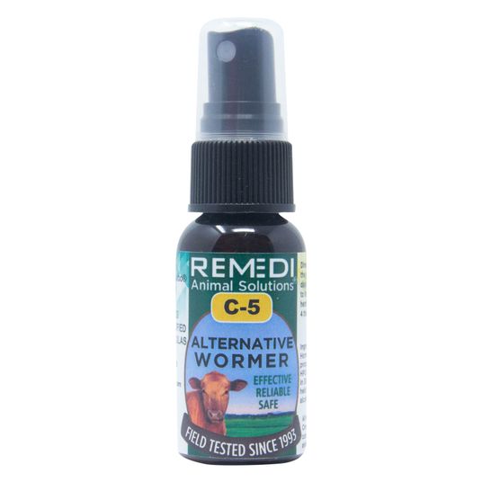 Remedi Animal Solutions CATTLE C5 Drug Free Wormer Azure Standard
