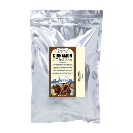 Azure Market Organics Cinnamon Sticks, 2.75 inch, Organic - Azure