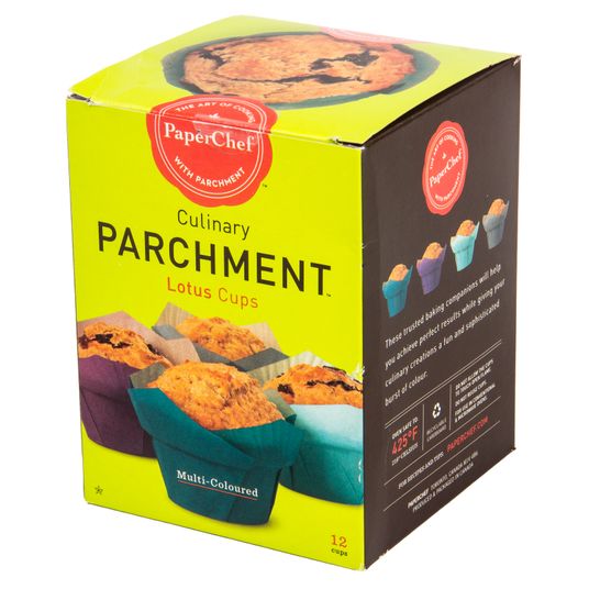 PaperChef Parchment Baking Lotus Cups, MultiColored Azure Standard