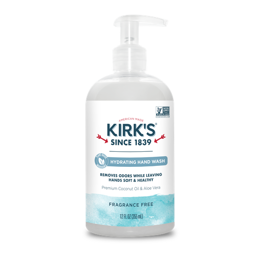 Kirk's Hand Soap, Hydrating & Odor Neutralizing, Fragrance Free