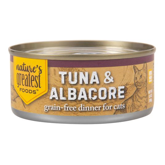 Nature s Greatest Foods Cat Food Canned Tuna Albacore in Jelly